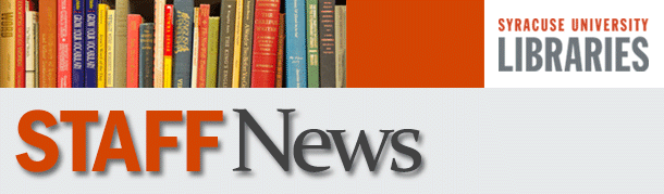 SU Libraries Staff News