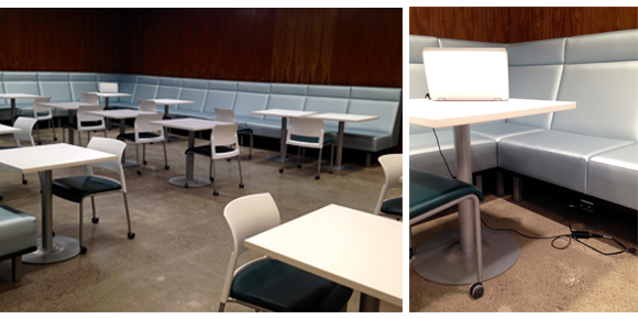 new lower level seating