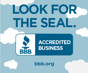 Look for BBB seal