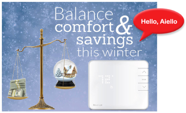 Aiello Smart Home Thermostat Special Offer