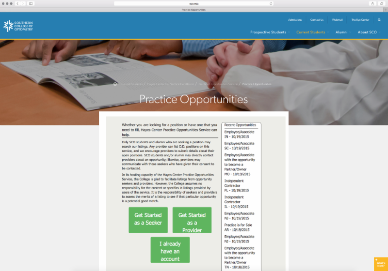 October News for Alumni and Educational Partners