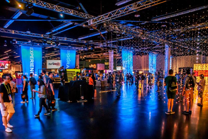 SIGGRAPH 2016 Experience Hall_ Image by Jim Hagarty
