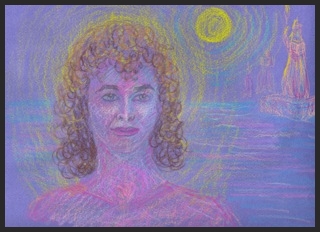 Susan Van Sant Intuitive reading while drawing soul portraits