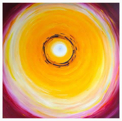In the Spirit of Gratitude and Abundance Painting by  Victoria Felstead 