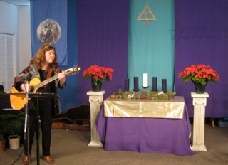 Claudia Performing