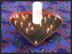 Heart Candles