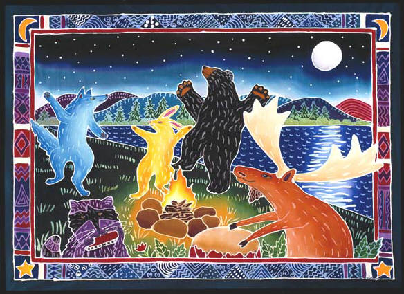 Summer Solstice - Dancing Animals