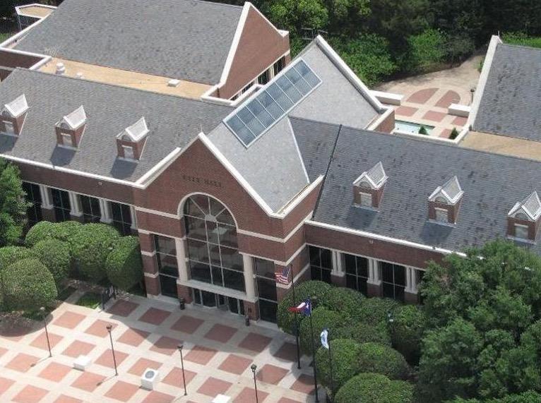 City Hall by air