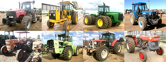 Recent Salvaged Tractors