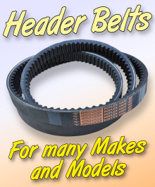 Header Belts