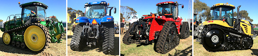 Machines with CAMSO Tracks