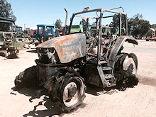 RECEIVED FOR WRECKING (GAWLER)! Case-IH MX80C Tractor