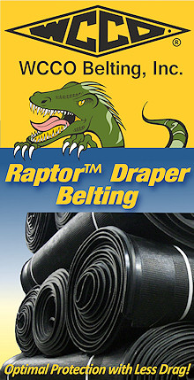 WCCO Raptor Draper Belting