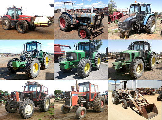 Some recent tractor salvage