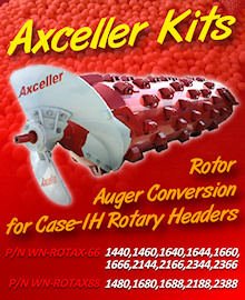 Axceller Kits for Case-IH Rotary Headers