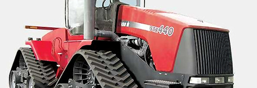 Case-IH STX440 fitted with CAMSO 32in Tracks