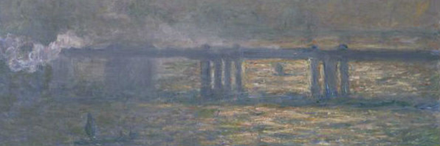Charing Cross Bridge (detail), 1903, by Claude Monet (1840-1926), Saint Louis Art Museum, Missouri, USA.