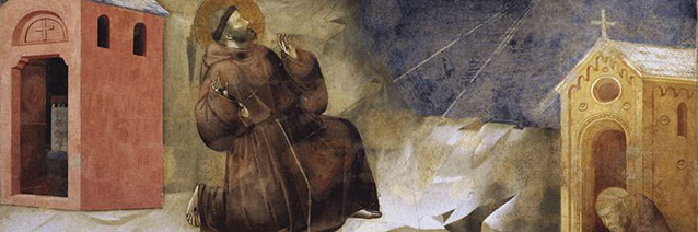 Stigmatization of St. Francis (detail), 1297-1300, Giotto do Bondone, fresco, Upper Basilica of St. Francis, Assisi, Italy