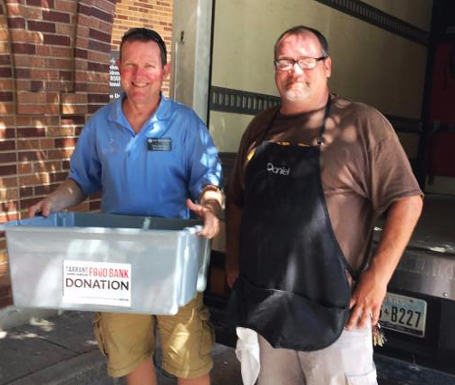 Tom Newell and Daniel Sonney are pleased with our new refrigerated truck