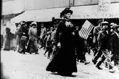 Mother Jones marching