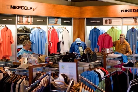 Golf Shop interior