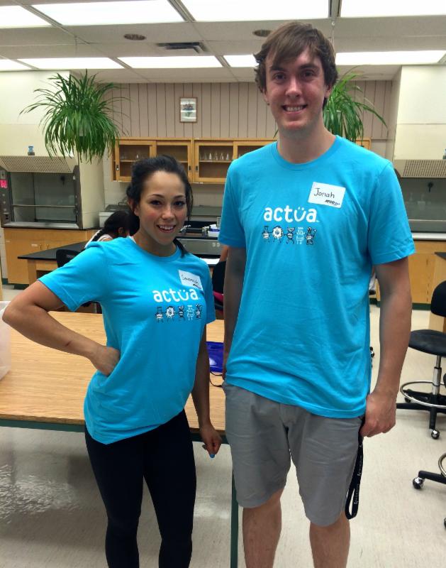 Our fearless science camp instructors!