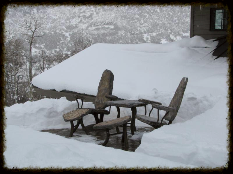 Snow Furniture