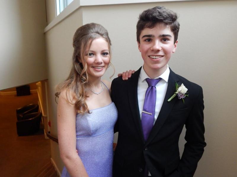 Riely at Prom