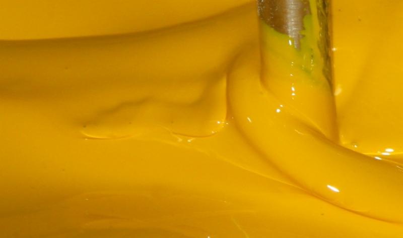 Yellow High Strengt UV Flexo Ink