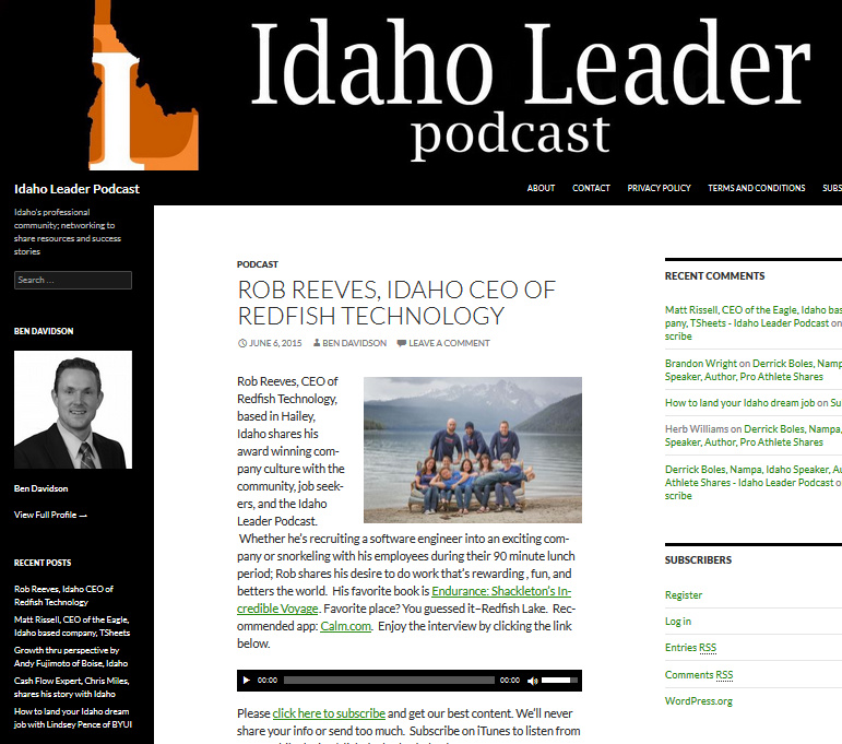 Idaho Leader Podcast