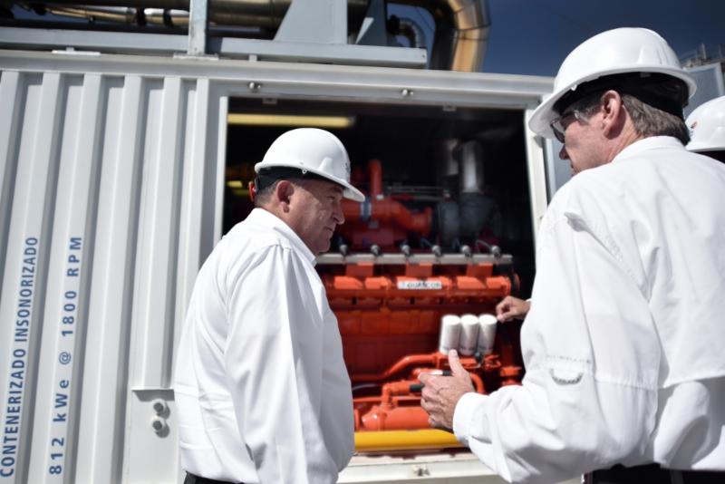 Arranca cogeneración de energía eléctrica y térmica en planta tratadora Arranca cogeneración de energía eléctrica y térmica en planta tratadora
