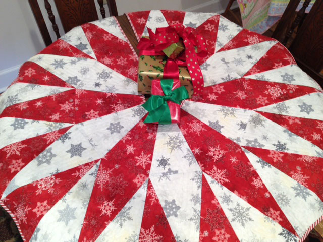 winter celebration tree skirt