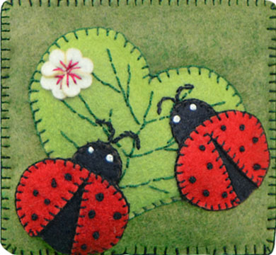 ladybug pincushion