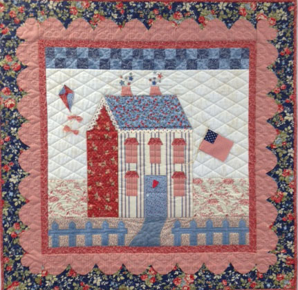 little garden house summer
