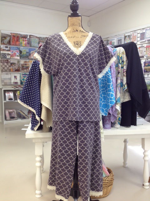 lacy knit pjs