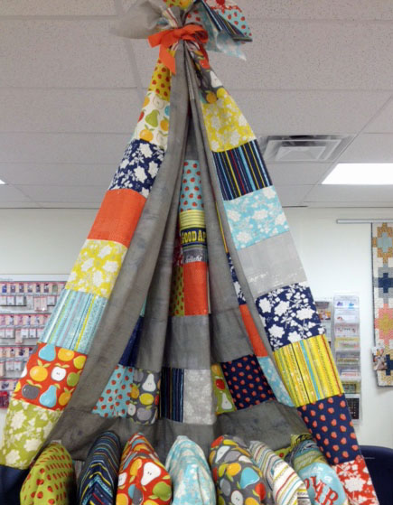 garden project square up quilt