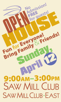 Saw Mill Club Open house