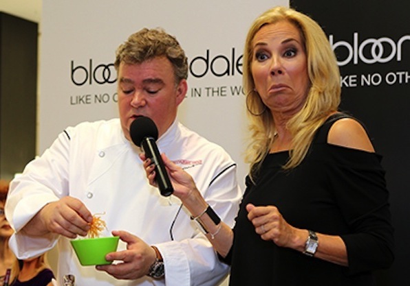 Kathie Lee and Chef Peter Kelly