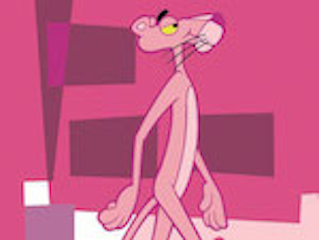Pink Panther at J. Burns