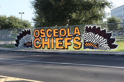 OES Fence Sign