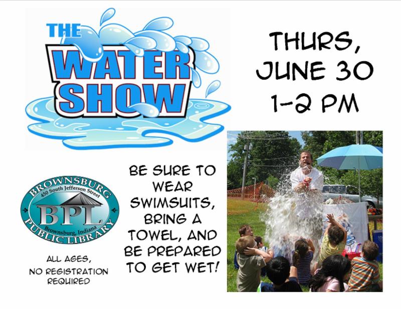 water show thursday june 30 1 pm