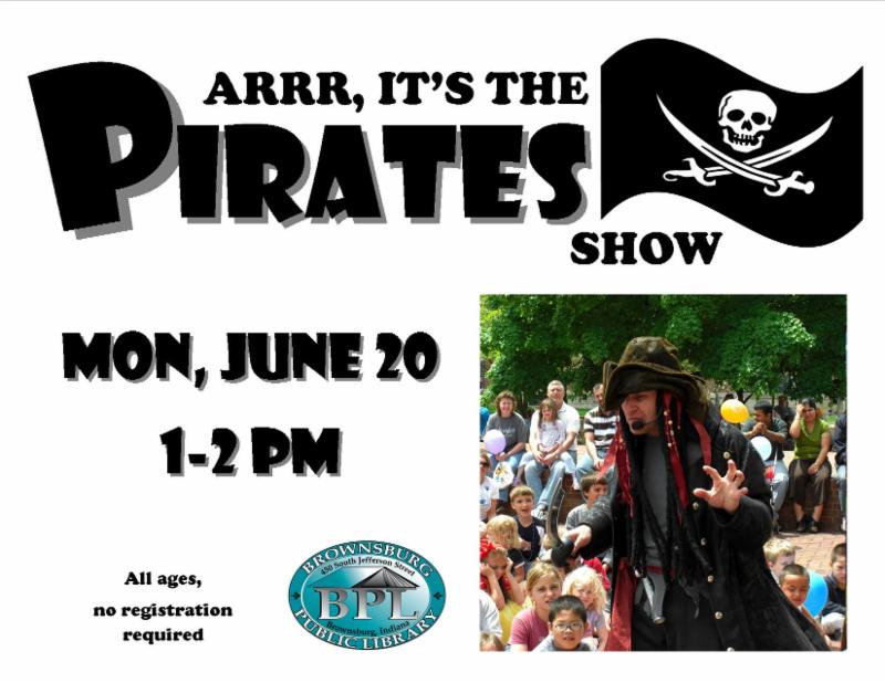 PIRATES Monday june 20 1pm