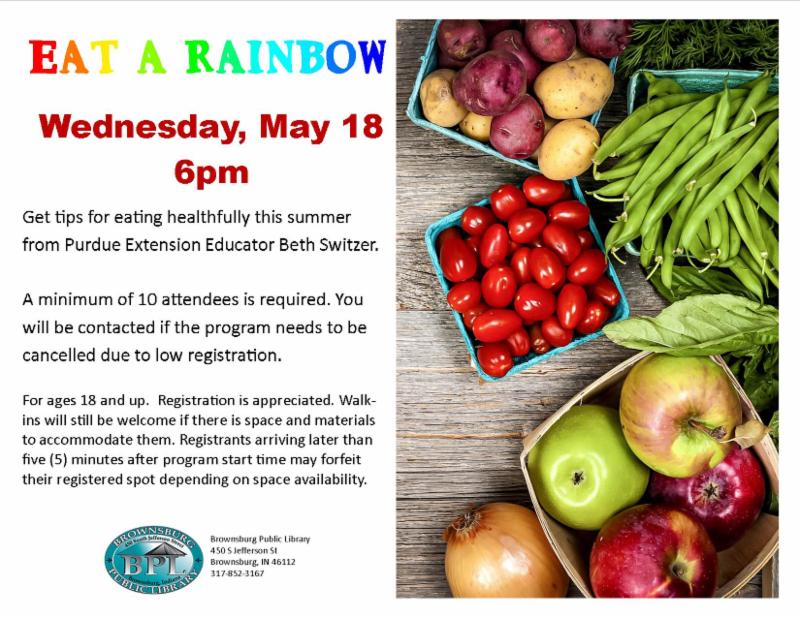 eat a rainbow wednesday may 18