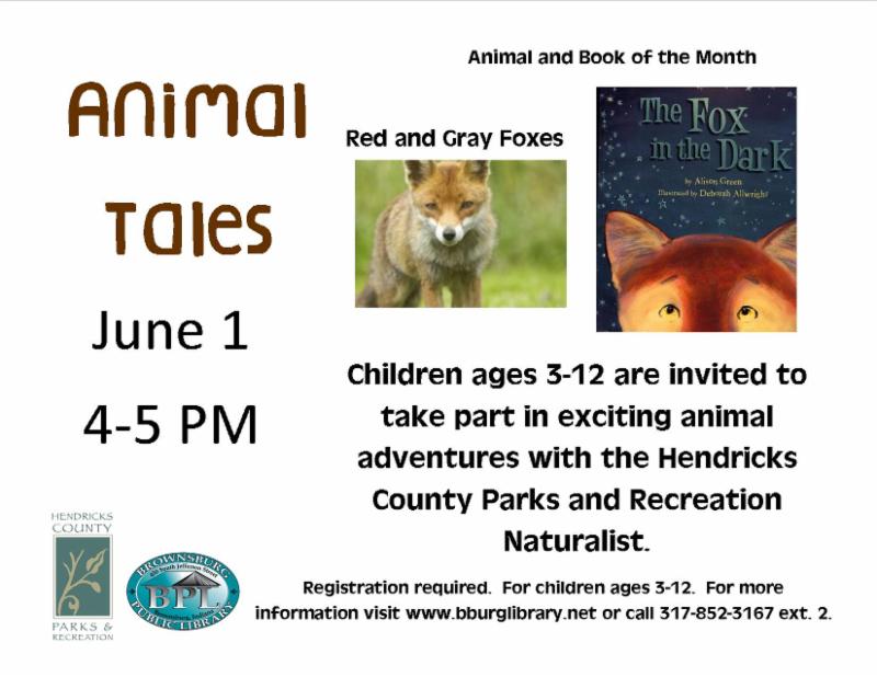 animal tales june 1 4 pm