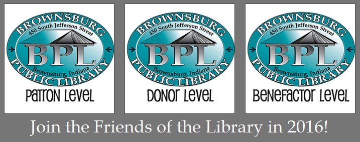 join the friends of the library in 2016