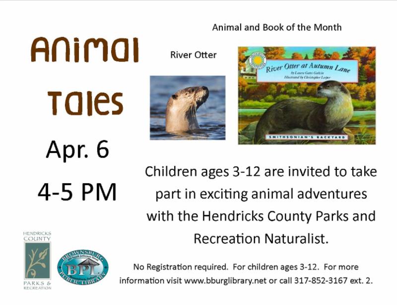 animal tales 4 pm april 6