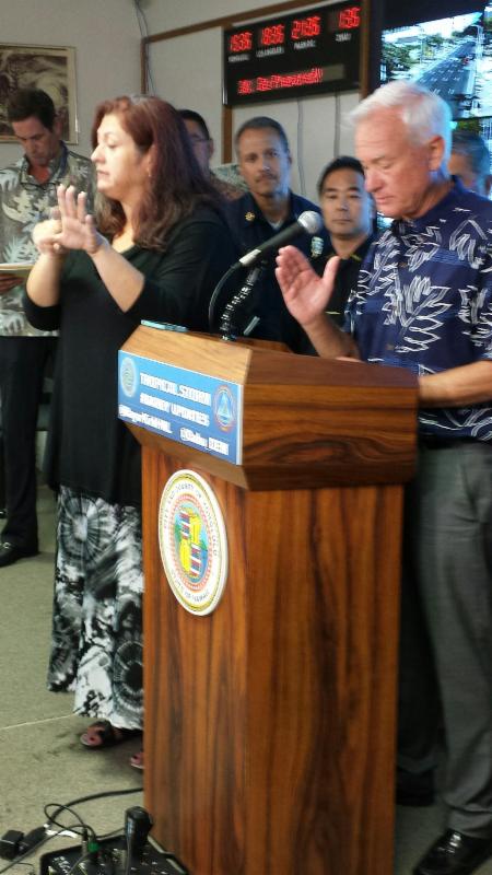 Mayor Caldwell's Press Conference with ASL Interpreter