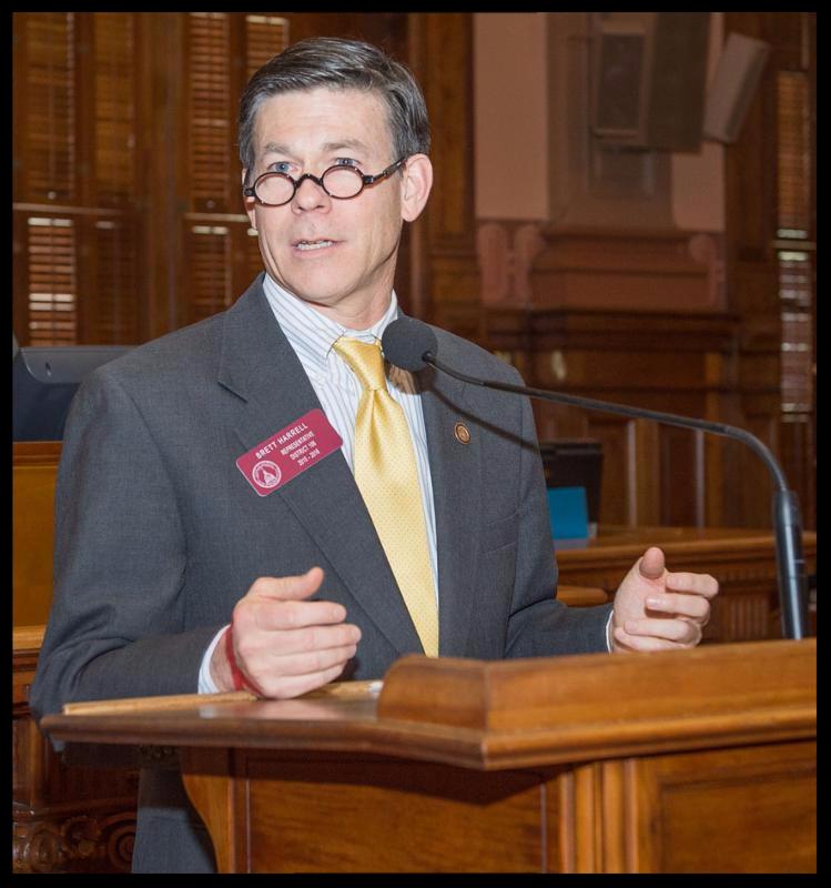 Presenting a bill to the House.