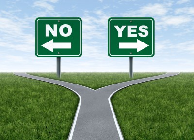 yes, no