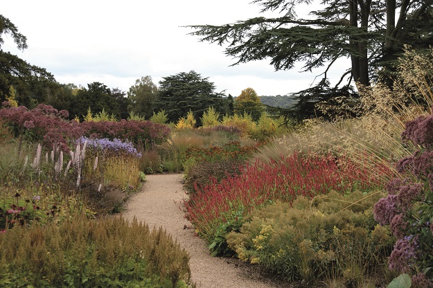 Floral labyrinth at the Trentham Estate, Stoke-on-Trent, Photo Piet Oudolf